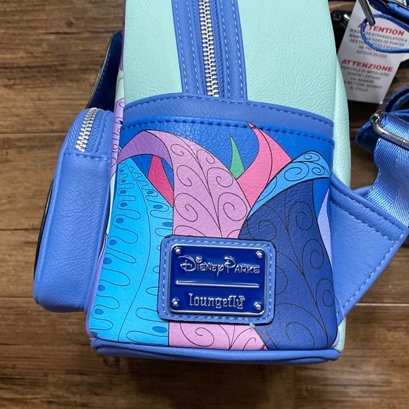 Loungefly Alice In Wonderland Caterpillar mini backpack - Picture 4 of 9